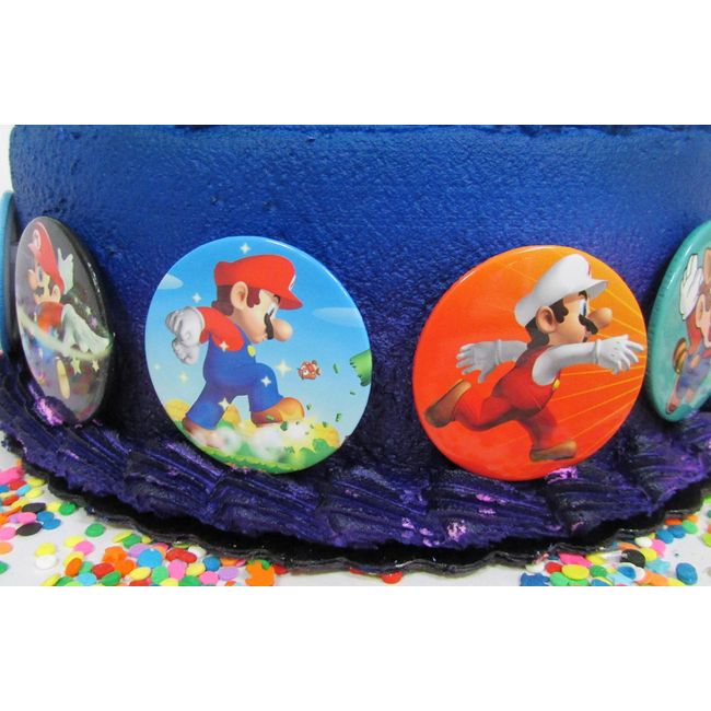 Super Mario Brothers Donkey Kong Birthday Cake Topper Set Brand