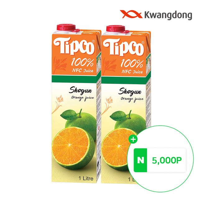 (Directly managed in Guangdong) TIPCO Shogun Orange 1L 6 packs + N points 5,000 won