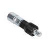 Metal Crank Puller, Silver Black Crank Arm Removal Tool for 14, 15mm Spanner or Adjustable Spanner