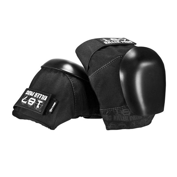 187 Killer Pads Pro Knee Pads - Black/Black - Large, 11.11.PRK.03-04