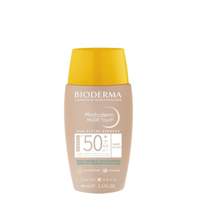 Photoderm Nude Sun Protection SPF50 + Gold Farbe 40 ml