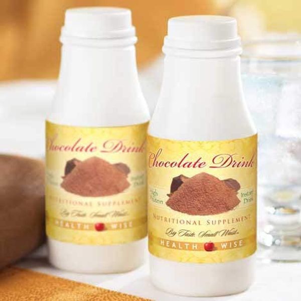 Fit Wise - High Protein Diet | Chocolate Drink | Low Calorie, Low Carb (6-Pack Bottles) by Healthwise