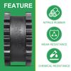 sourcing map Coupling Sleeve Elastomer 9JE Gear Sleeve Coupling Insert Solid Design Nitrile Rubber 3.43" ID x 5.98" OD x 2.99" Elastomer Length