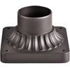 Kichler 9592AZ Accessory Pedestal Mount, Architectural Bronze, 12-Inch