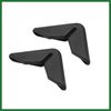 Motoforti 2pcs Black Universal Auto Car Side Door Edge Corner Guard Protector Long-lasting