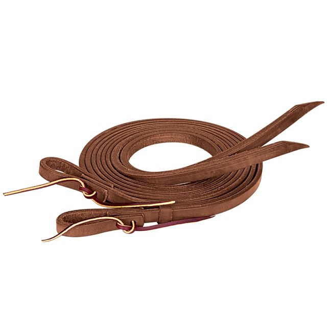 Weaver Leather ProTack Oiled Split Rein, 1/2-Inch x 8-Feet, Brown