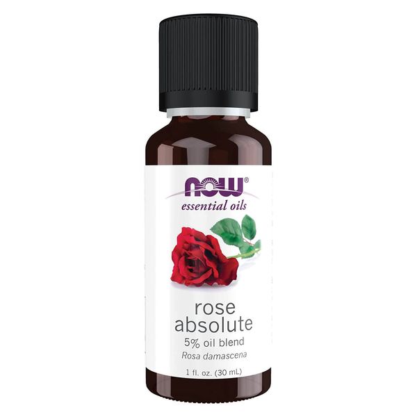 NOW FOODS Rose Absolute Oil Blend 1 fl oz