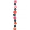 Mixed Flower Clay Disc Beads by Bead Landing™ 7 inch