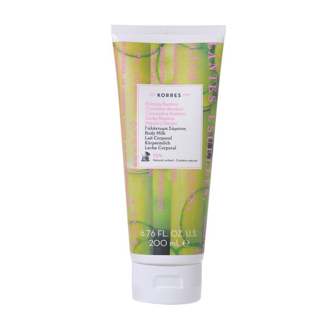 KORRES Cucumber Bamboo Body Milk, 200 ml