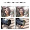K&F Concept 58mm Swirl Filter Special Effects Filter Thin with 3 Cleaning Cloth (Nano-Basic)