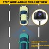 Rear View Reverse Backup Camera HD Night Vision & Cable Kit For Pickup SUV Car