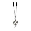 Clit Clamp - Tweezer - Chrome with Tribal Charm