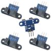 JJHXSM 5PCS IR Sensor Module with Indicator Light Intelligent Trolley Speed Sensor Module Optical Interrupt Sensor Motor Speed Detection for Trolley Distance Measurement