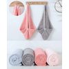 Hair Drying Towel, Dry Cap, Set of 2, Quick Drying, For Long Hair, Lightweight, Shower Cap, Strong Absorbent, After Bath, Towel Cap, Fluffy Hair Turban, Hair Cap, Bath Supplies, Pink + Light Blue