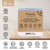 Niyok Natural Cosmetics 2-in-1 Solid Shower Bar + Moisturizer, Sensitive Formula, 80g, 3-Pack
