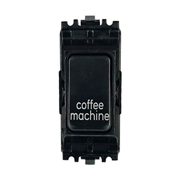 MK Electric Aspect 20 Amp 1 Way Dp Printed Switch Module for Coffee Machine
