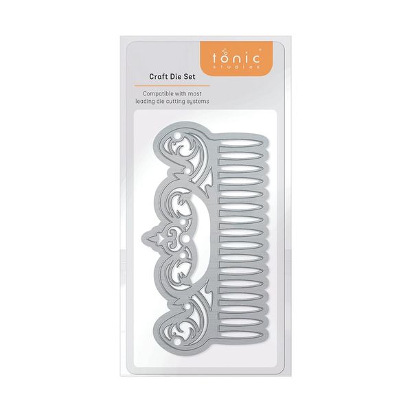 Tonic Studios Die Set-Vintage Comb