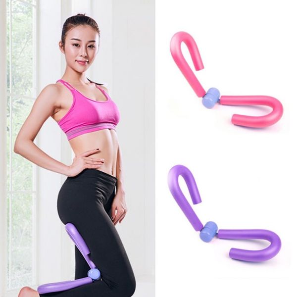 BUyuS core exercise exercise equipment stretching strength home training equipment lower body inner thigh Kegel women's Kegel exercise Homet exercise equipment Homet Good Deal V shop, pink