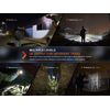 Fenix WF26R 3000 Lumen Rechargeable Flashlight with Mountable Charging Cradle