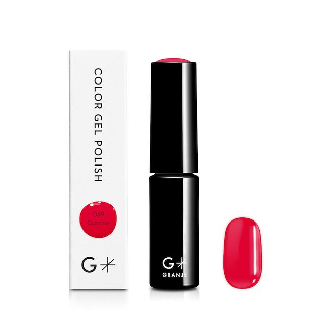 GRANJE Gel Nail Color (069 Carmine) | Color Gel Polish Red Red Made in Japan Easy Self Gel Nail Domestic Cosmetics &lt;GRANJE Official&gt;