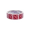 ChromaLabel 2 by 2 Permanent Durable Square D.O.T. Hazard Labels, Hazard Class 3 Flammable Label, 100/Roll