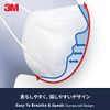 3M Mask Virus Splash Protection KF94 Non-Woven Fabric Comfortable Shape Close Fit 3D Black 3 Pieces KF94BK3