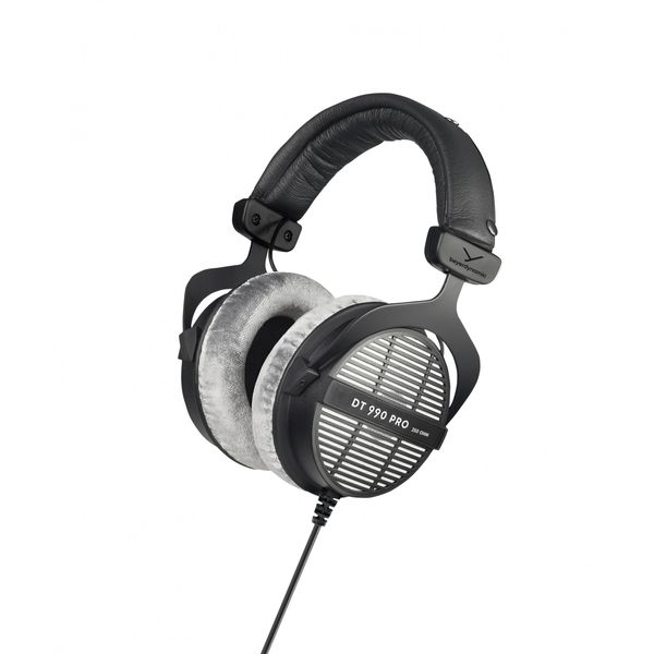 beyerdynamic DT 990 Pro 250 ohm Over-Ear Studio Headphones For Mixing, Mastering, and Editing