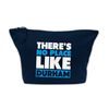 Flox Creative Makeup Bag There's No Place Like Durham Navy
