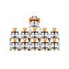 212th Clone Troopers 11pcs Clone Troopers Army figs Set Battle Pack with Accessories