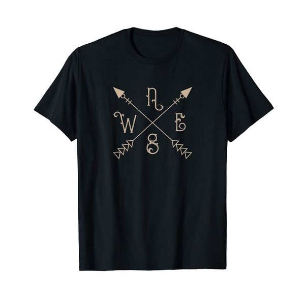Compass Hiking Camping Adventure T-Shirt