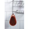 Scrub-dub™ - Premium Antimicrobial Scalp and Body Scrubber | Face Exfoliator and Scalp Scrubber for Dandruff | Loofah and Exfoliating Washcloth Replacement | Made in The USA | Sedona Red