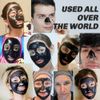 JVR Blackhead Remover Mask for Men, Bamboo Charcoal Peel Off Black Mask, Purifying & Deep Cleansing for All Skin Types 120g
