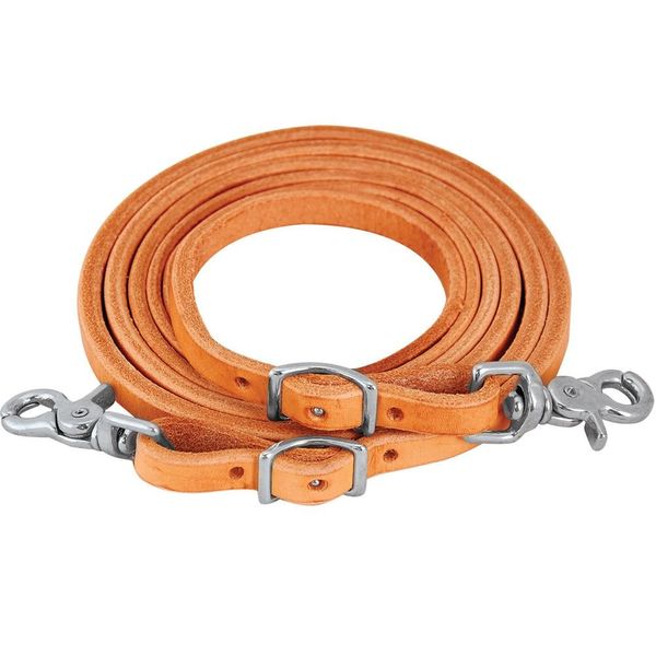 NRS hrr12 (m) 1/2in x 8` Harness lthr rpng rein (50