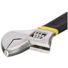 Rolson Adjustable Wrench, 200 mm, Silver