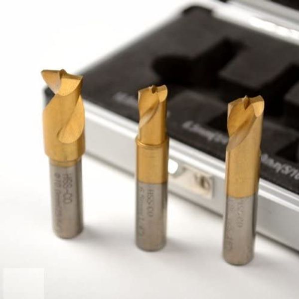 Spot Welder Drill Bit 3Pc HSCO Titanium