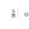 Wesco 322 775-57 Spice Mill - Warm Grey