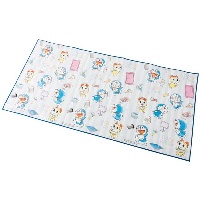 Asahi Koyo Doraemon Leisure Sheet, For 2-3 People, Blue, Length 35.4 x Width 70.9 inches (90 x 180 cm), Approx. 1 Tatami Mat