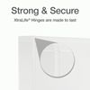 Cardinal XtraLife Non-stick ClearVue Locking Slant-D Ring View Binder 1-1/2"/White