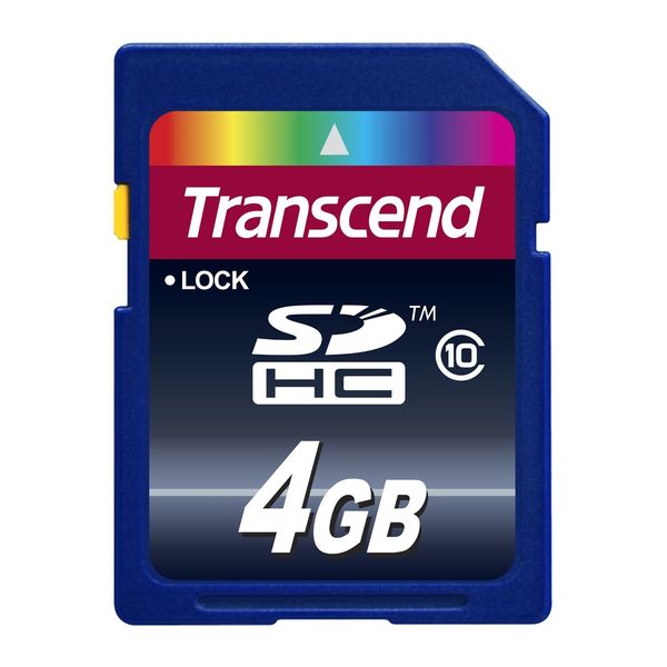 Transcend Extreme Speed Class 10 Memory Card 4gb