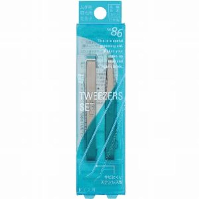 [Cozy Honpo] Cozy No.86 Tweezers Set (2 pieces) [Cosmetics]