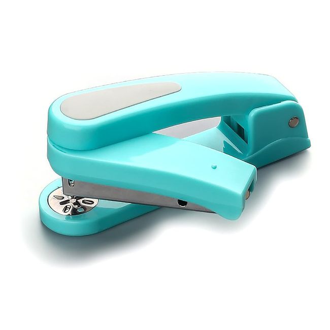 Stapler 360° Rotation Wide Application Adjustable Stapler Vertical/Horizontal Office Office Work Student Teacher School Stapler Pink Green