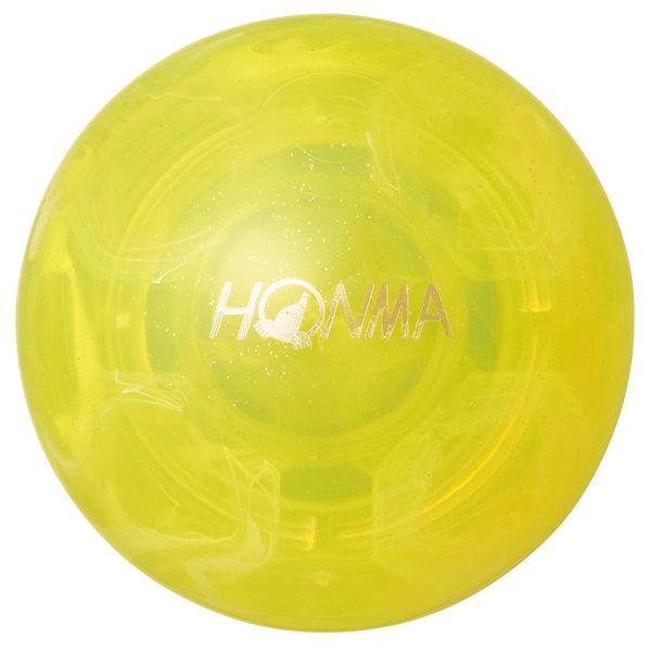 Honma Golf PGA2301 Park Golf Ball, LOOPCE, Yellow