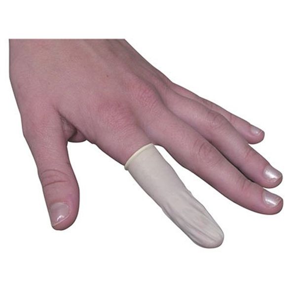 Grafco Latex Finger Cots Small, White, (144/Box) (Pack of 2)