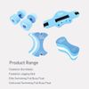 66fit Contoured Swimming Pull Buoy Float - Swim Pool Training Float Aid, Blue