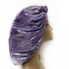 Holographic Extra Jumbo Nightcap Twinkle Deluxe Luxury Wide Band Sleep Cap Bonnet Hat for Hair Purple