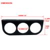 Universal 52mm Triple Gauge Under Dash Mounting Bracket Pod 2-1/16" Gauge Holder