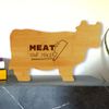 Meat Your Maker 14.75 x 9.75" Cow Shape Cutting Board