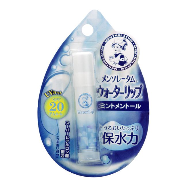 Rohto Mentholatum Water Lip Mint Menthol 4.5g