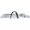 BGS 71028 | Double Ratchet Ring Spanner Set | adjustable | with E-Type Ring Heads | E6 - E24 | 4 pcs.