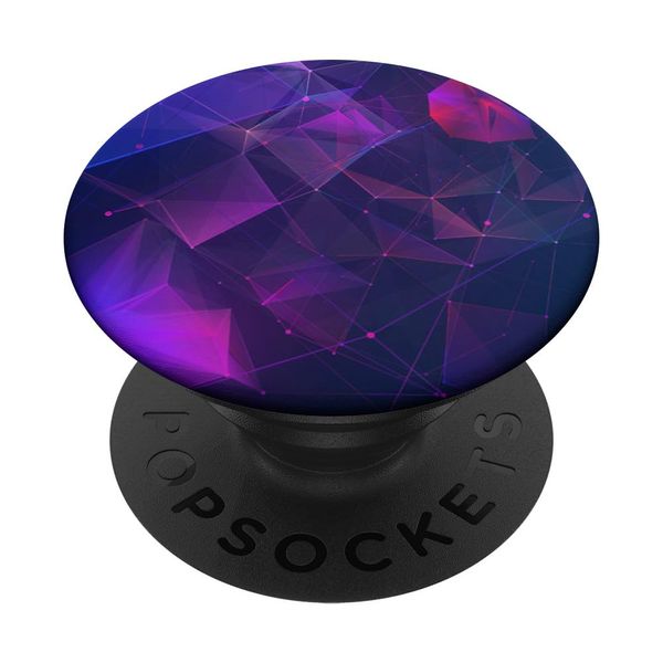 Purple Abstract PopSockets Swappable PopGrip